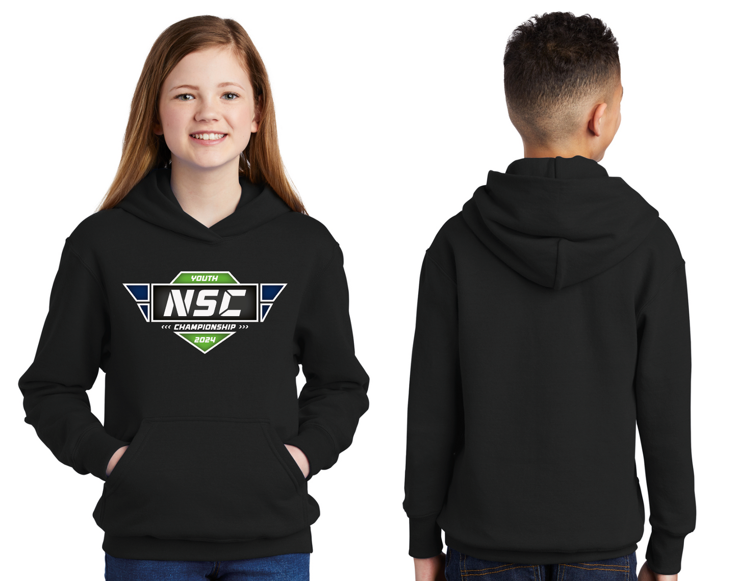 2024 Championship Youth Hoodie - Black
