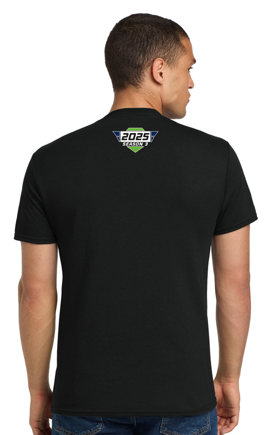 2025 Youth Championship Season 3 Tee - Adult Black