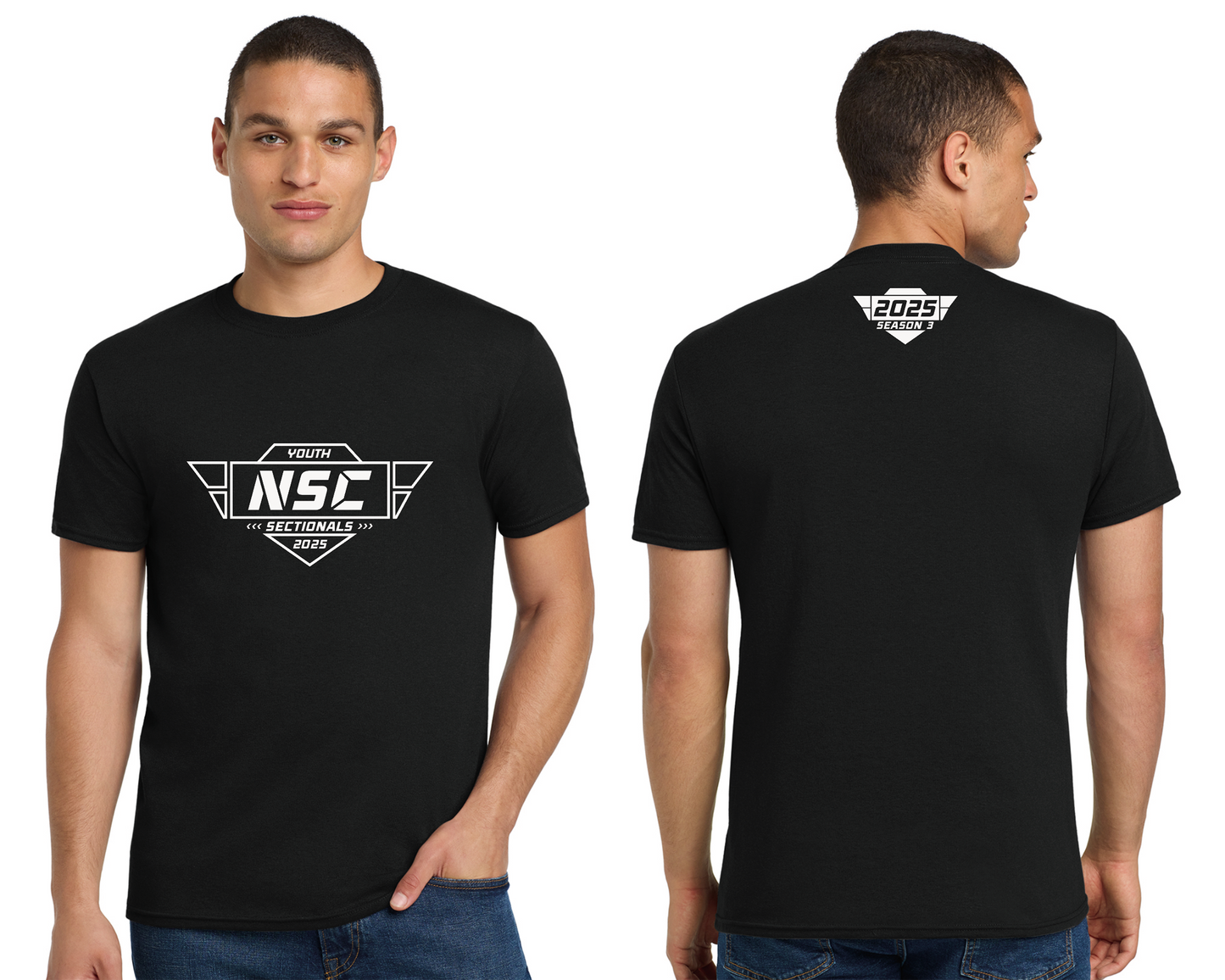 2025 Youth Sectionals Season 3 Tee - Adult Black