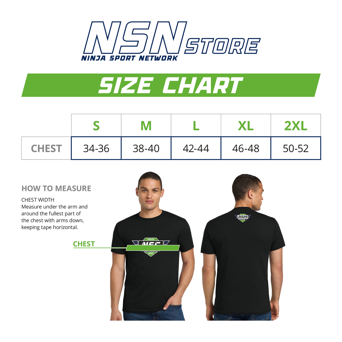 2025 Youth Championship Season 3 Tee - Adult Black