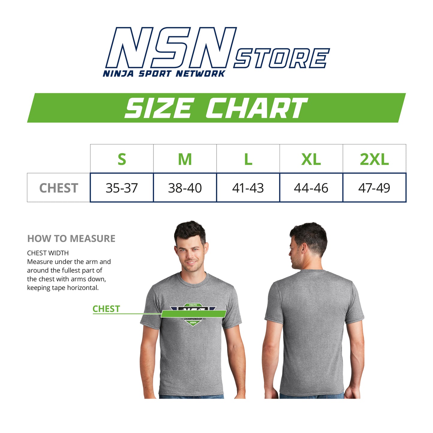 2024 Championship Tee - Gray