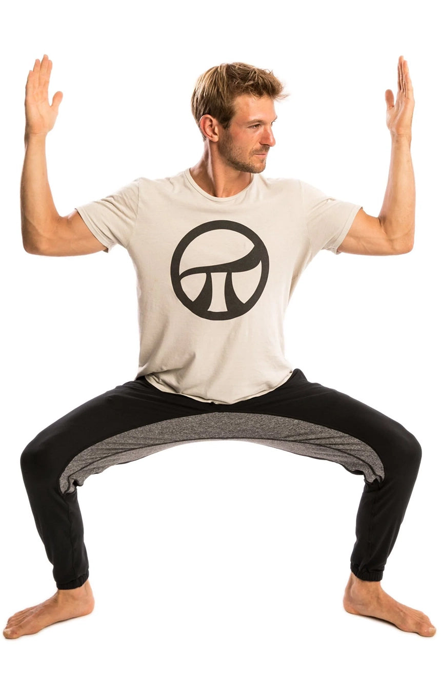 Adult Ninja Workout Pants - Black / Grey