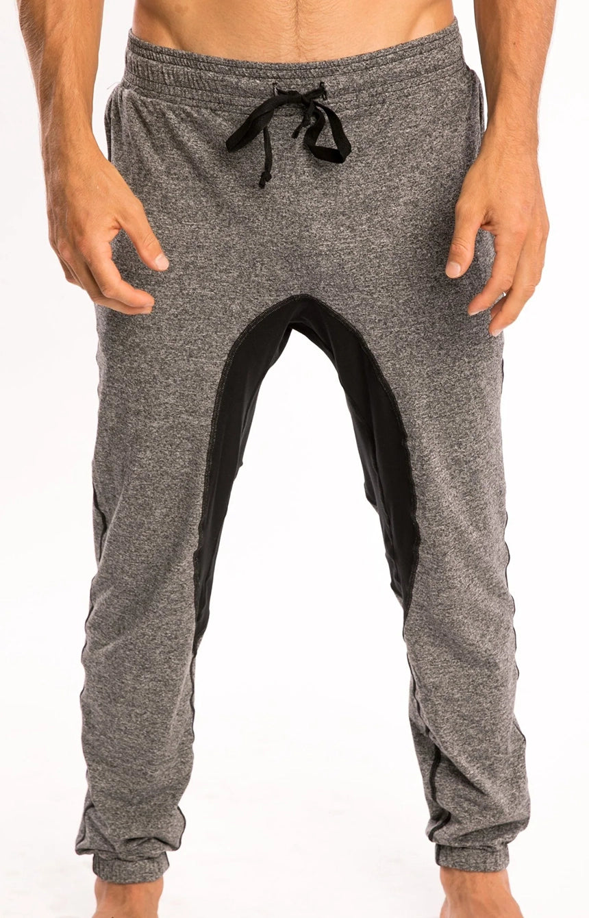 Adult Ninja Workout Pants - Grey / Black