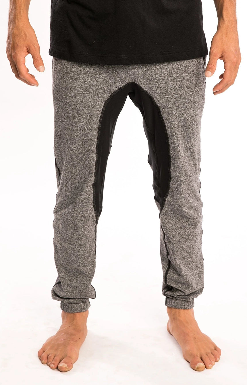 Adult Ninja Workout Pants - Grey / Black