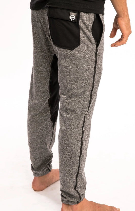 Adult Ninja Workout Pants - Grey / Black