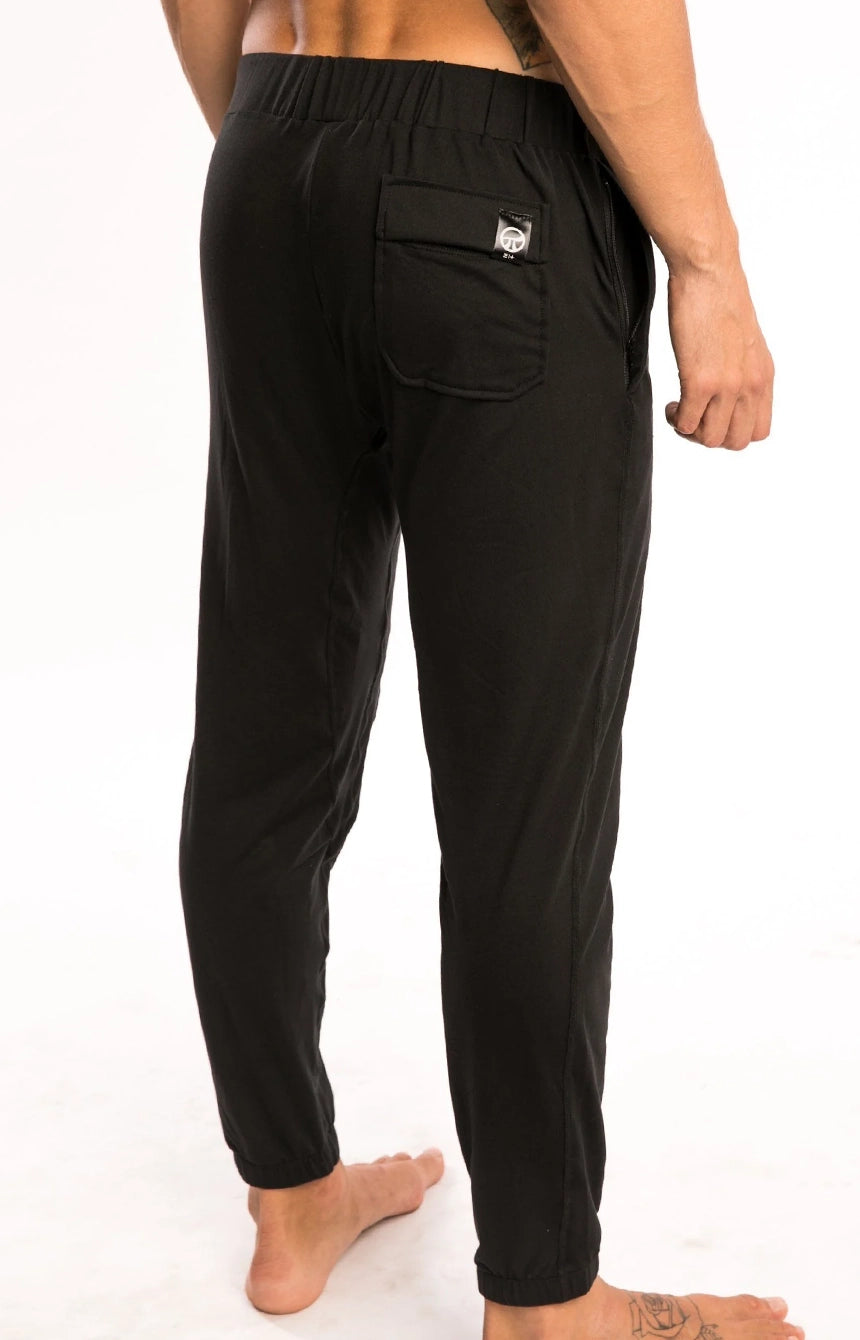 Adult Ninja Workout Pants - Black