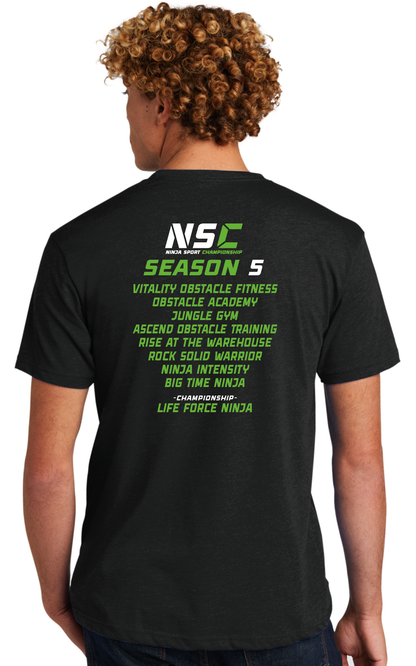NSC Season 5 Tour Tee - Adult Black