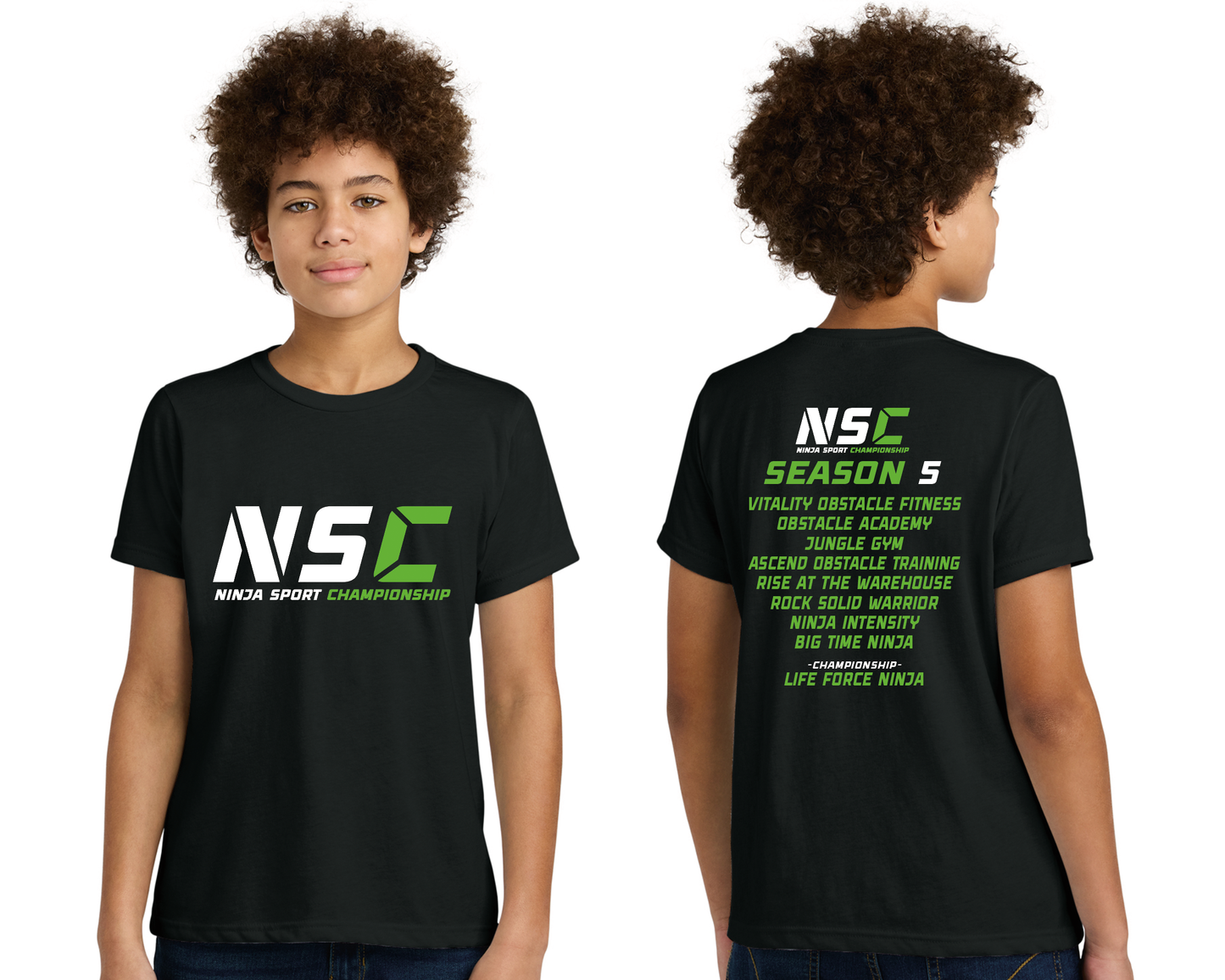 NSC Season 5 Tour Tee - Youth Black