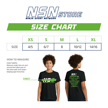 NSC Season 5 Tour Tee - Youth Black