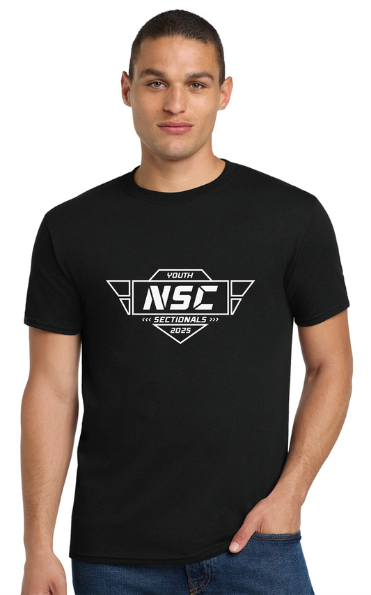 2025 Youth Sectionals Season 3 Tee - Adult Black