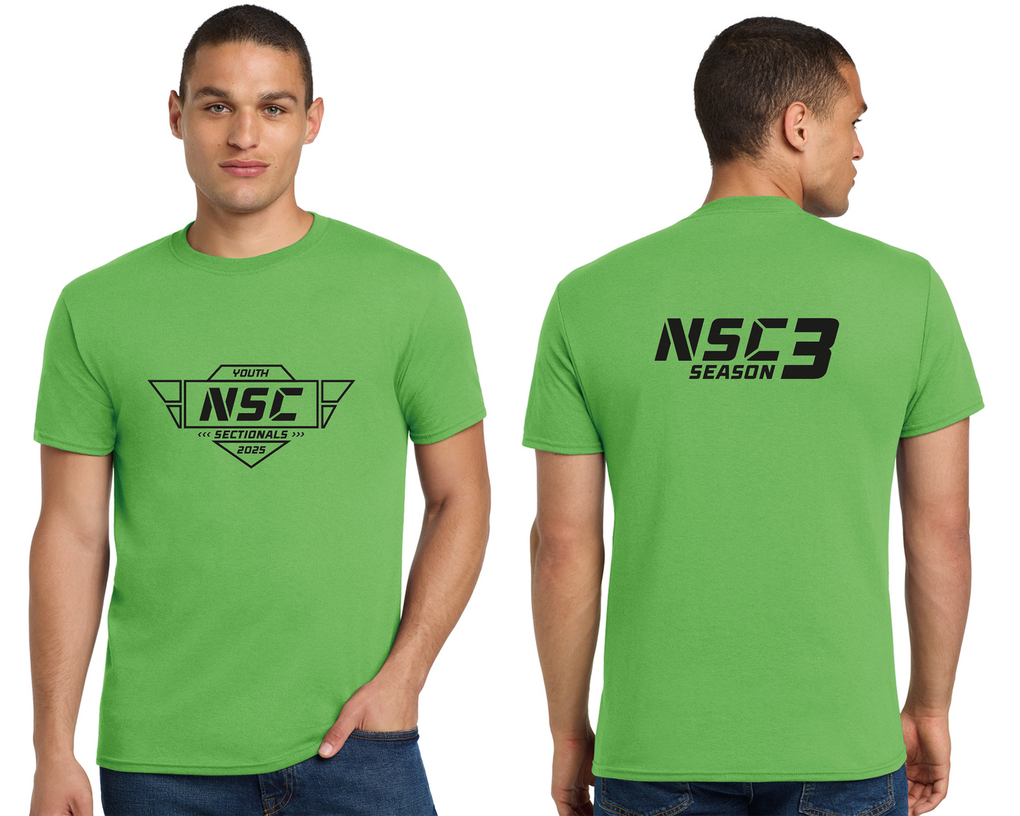 2025 Youth Sectionals Season 3 Tee - Adult Green