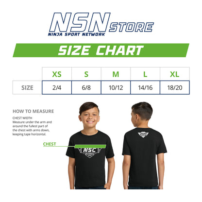 2025 Youth Sectionals Season 3 Tee - Youth Black