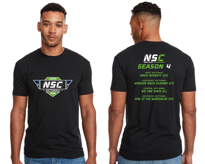 NSC Youth Season 4 Tour Tee - Adult Black