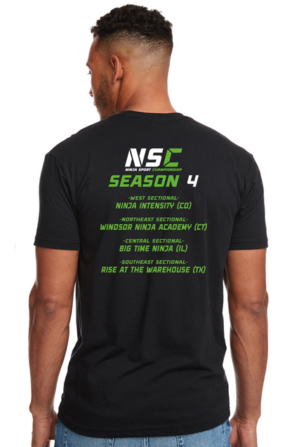 NSC Youth Season 4 Tour Tee - Adult Black