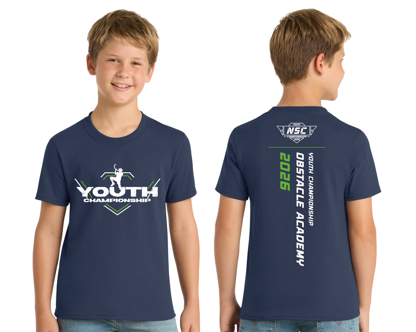 2026 Youth Championship Season 4 Tee - Youth Navy