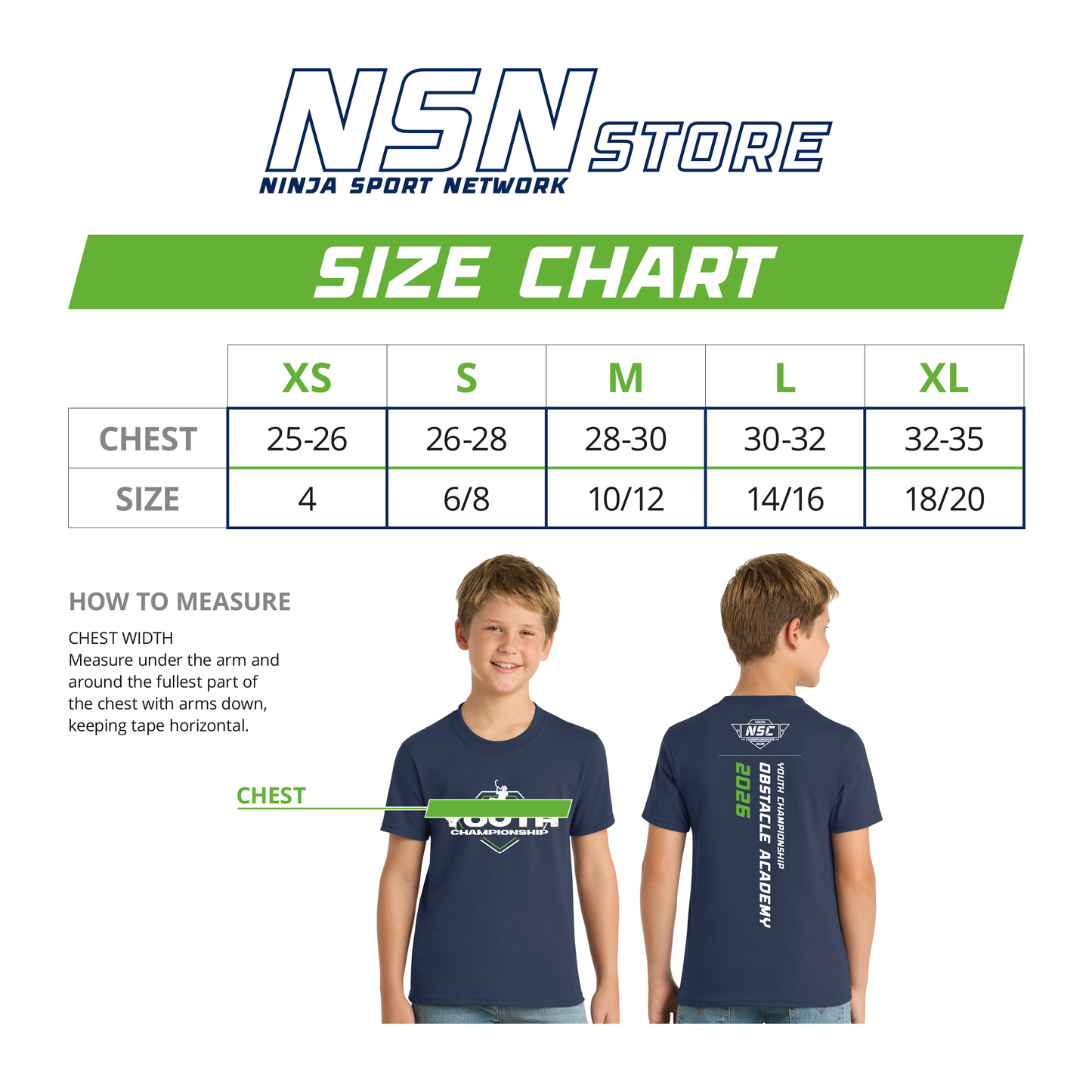 2026 Youth Championship Season 4 Tee - Youth Navy