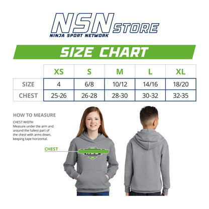 2024 Championship Youth Hoodie - Gray